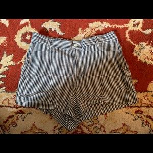 Checkered shorts